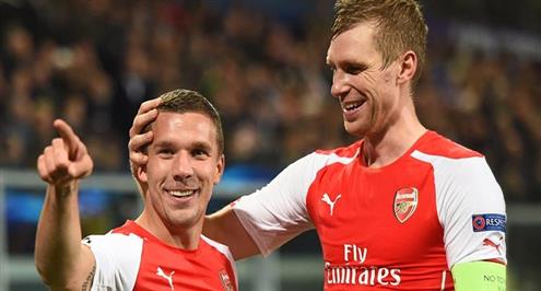 فوز ساحق لدورتموند وأخر درامي لارسنال بدوري الأبطال